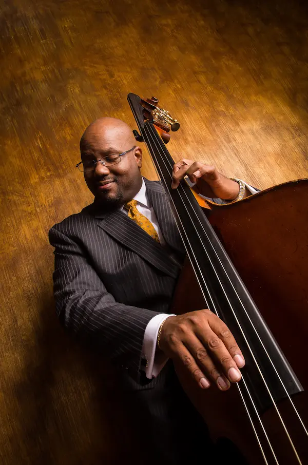 John Brown playing the Bass. John Brown Playing the Bass.